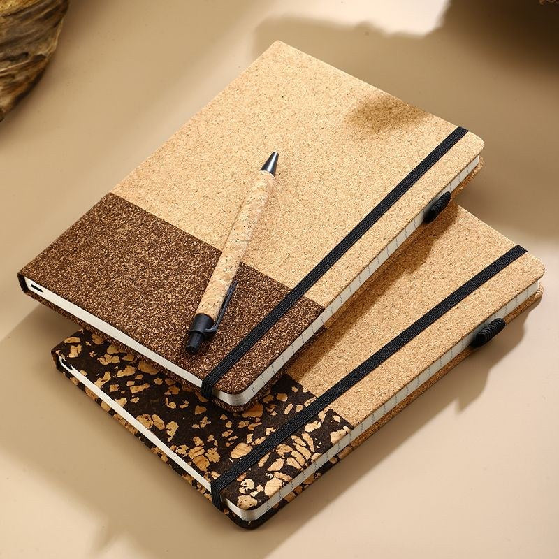 Cork & Coffee-Ground Notebook Gift Set — sample product photo