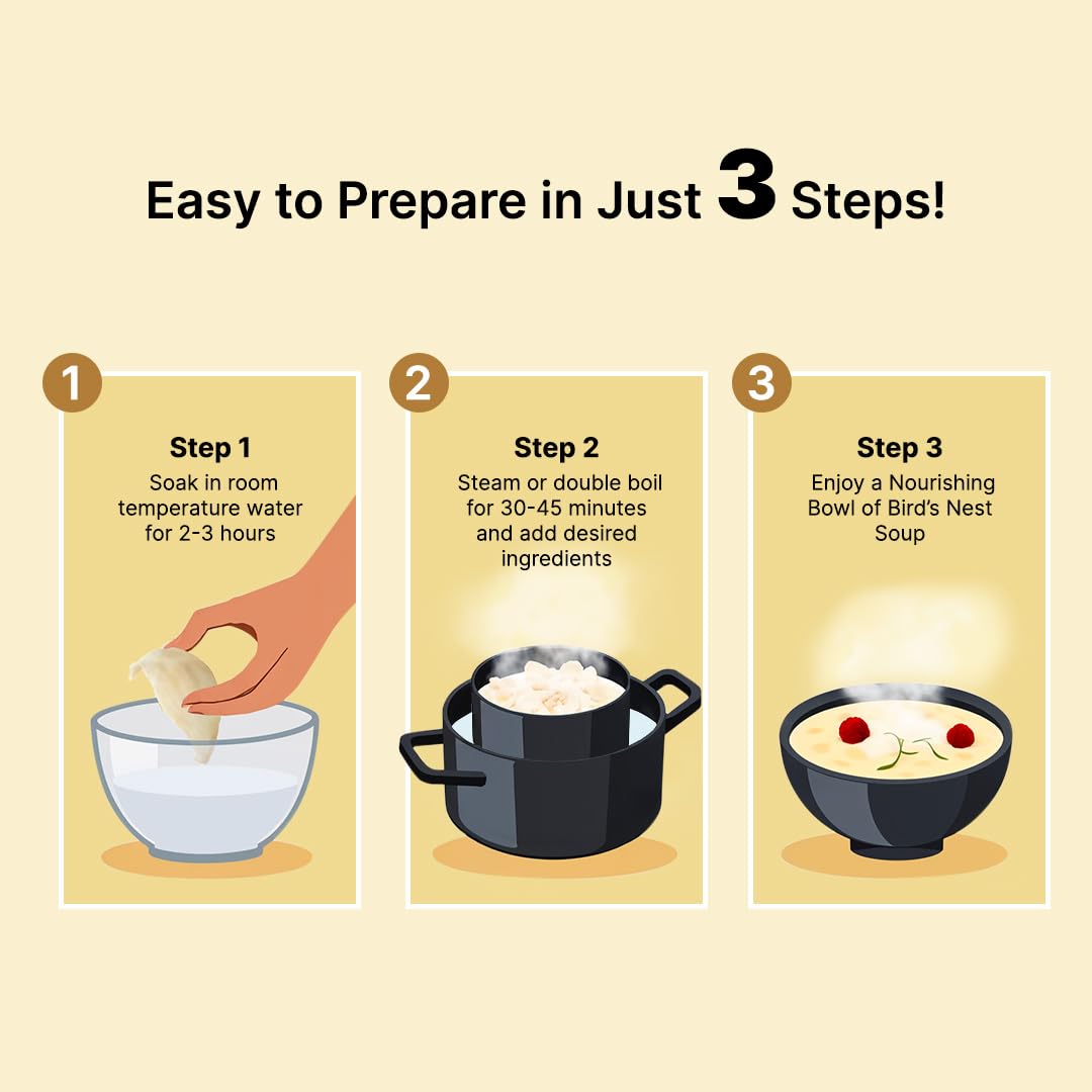 PREMIUM WHITE BIRD NEST