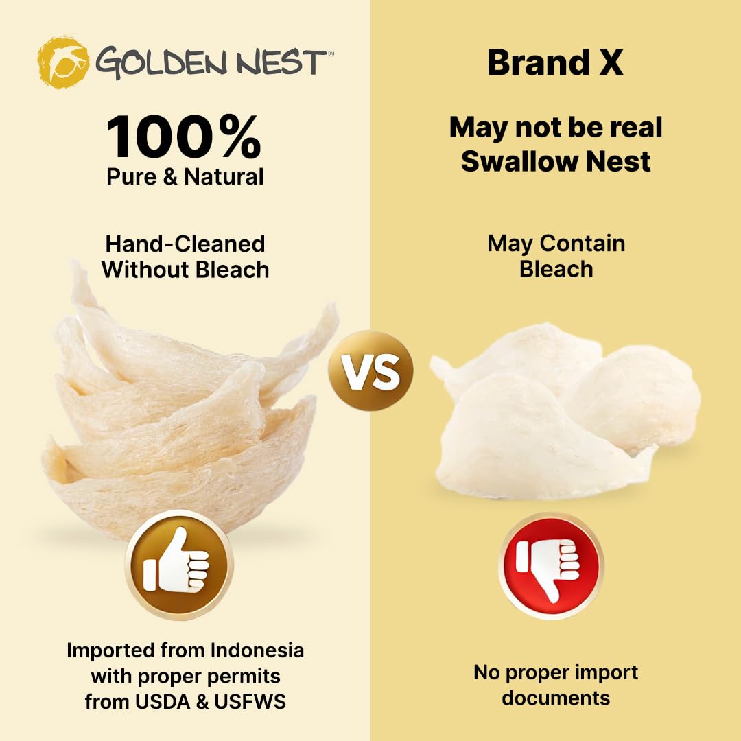 PREMIUM WHITE BIRD NEST