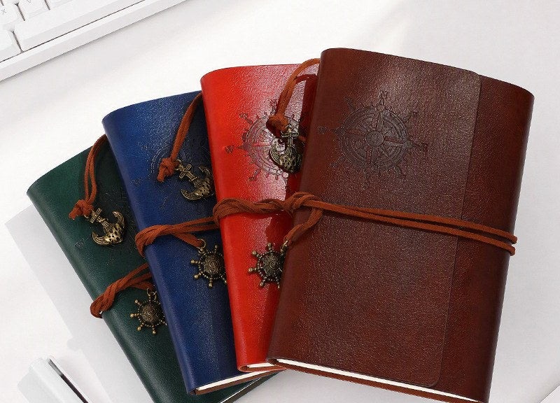 A6 Leather Strap Journal — sample product photo